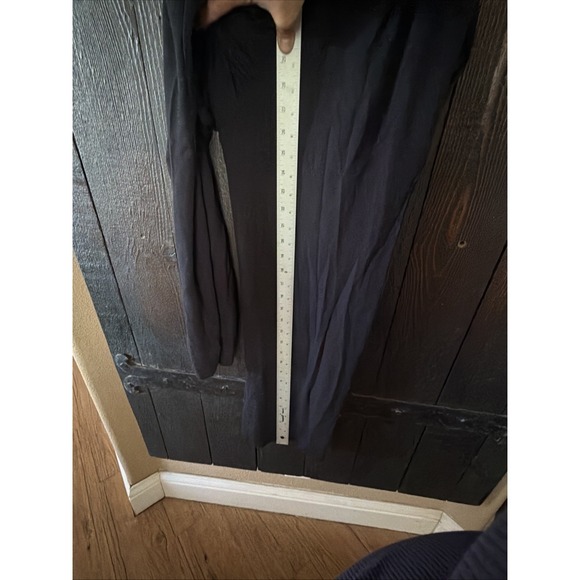 Cabi Romper Size XS Black Long Sleeveless Lined Pockets Pleated Slimming Waist - Picture 14 of 14